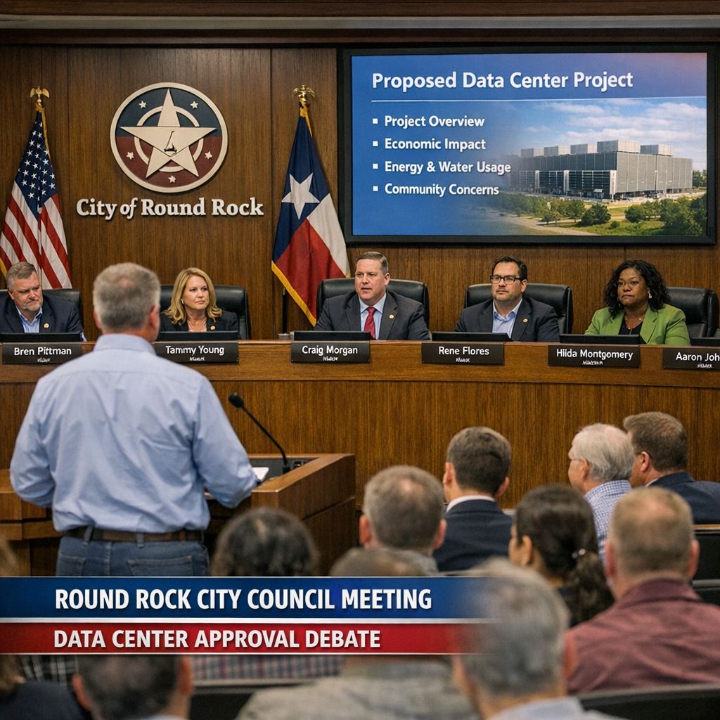 Round Rock City Council Approves Skybox Data Center Amid Community Concerns